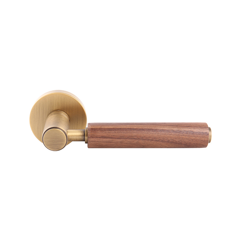 21-222 Tichý nový čínsky štýl Dvere Wind Room Lock zámok orechového obilia Split Lock