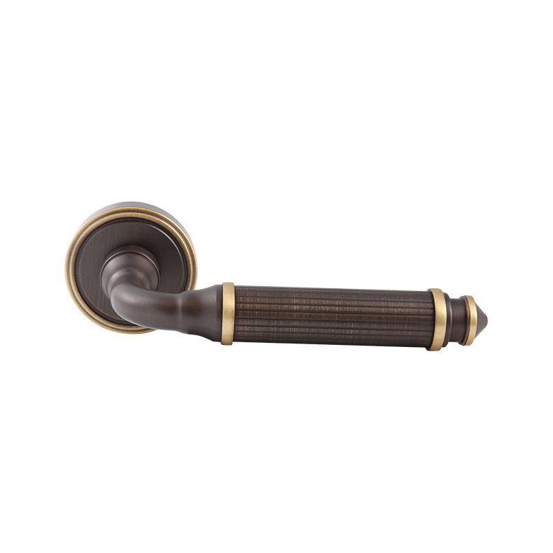 101-315 RETRO PURE PURE COPPER French Gold Indoor Split Door Rukoväť