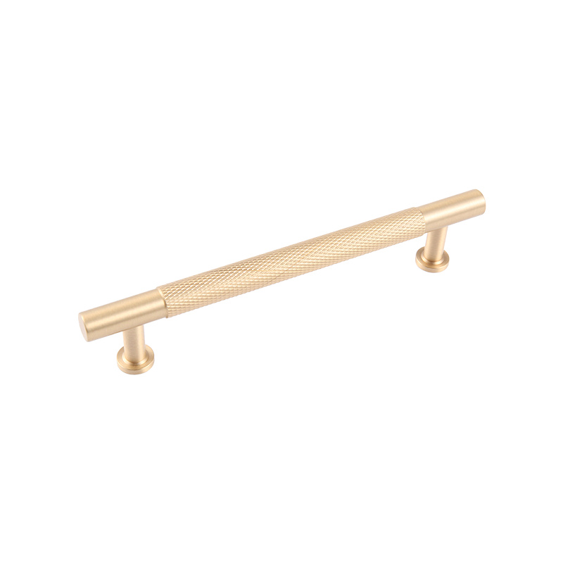 9591 Nordic Simple Light Luxury All Copper Cabinet Dlhá rukoväť
