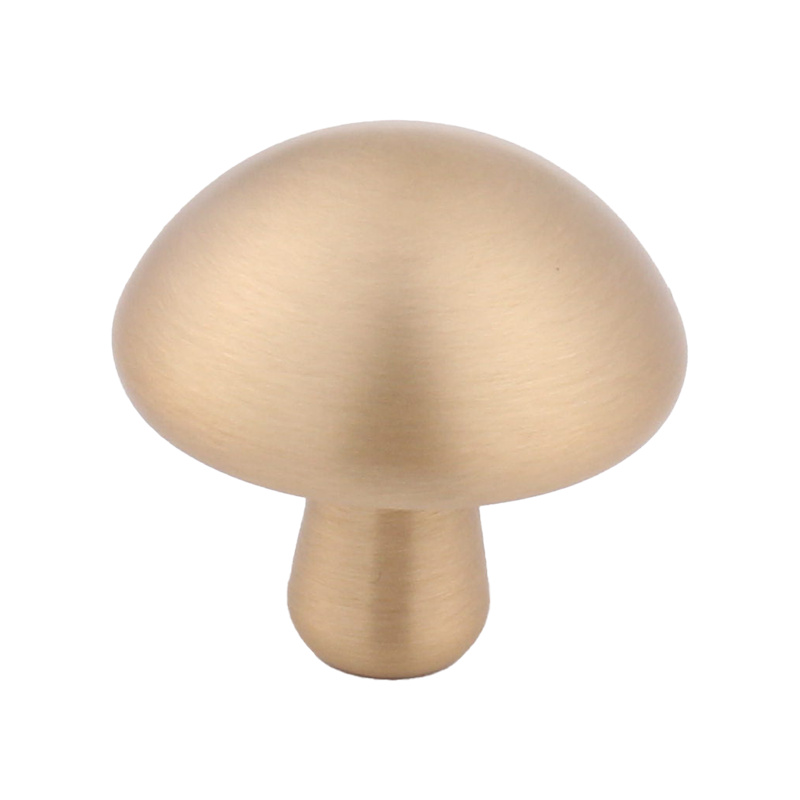 9081 Light Luxury French Pure Pure Copper Hub Round Ruck Rukoväť s jednou otvorom